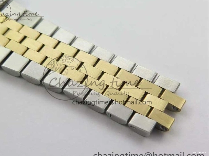 Best Bracelet Dial WWF Stick 126333 Edition 41 Makers YG Jubilee DateJust Wrapped Gold Wrapped SS SS A2836 on YG 0410